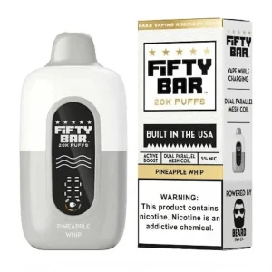 Pineapple Whip - Fifty Bar 20K Disposable Vape