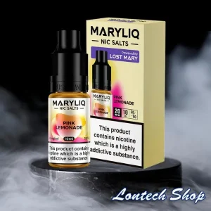 Pink Lemonade Nic Salt E-Liquid By Lost Mary Maryliq