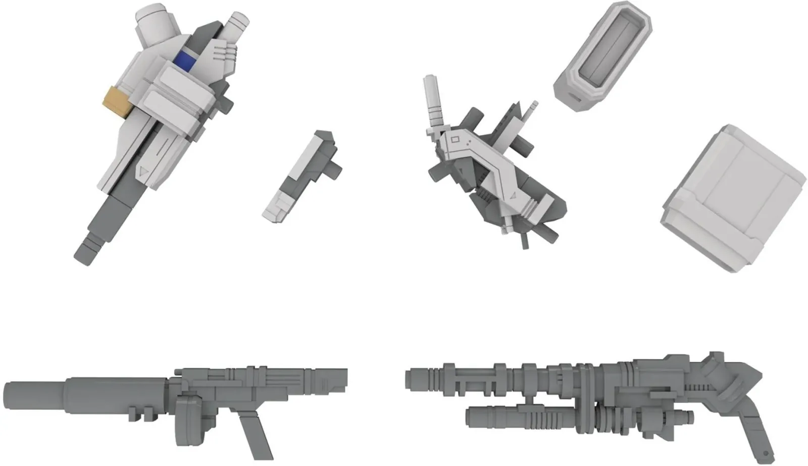 Plum Expansion Set B Model Kit: Mc 120Mm Cannon Dru20Atm Dsg11Smg M62 Grenade