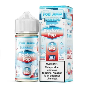 Pod Juice FREEZE – Rocket Pop – 100ML E-Liquid