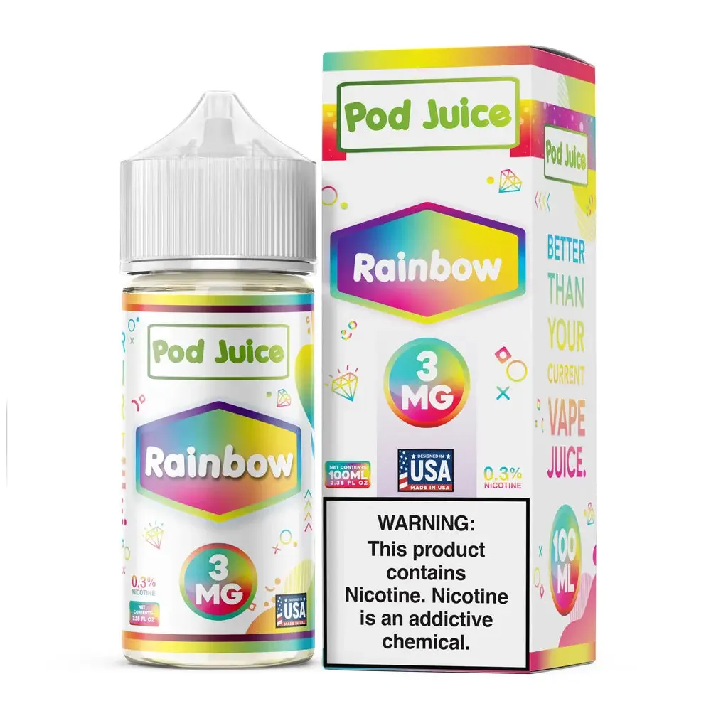 Pod Juice – Rainbow – 100ML E-Liquid
