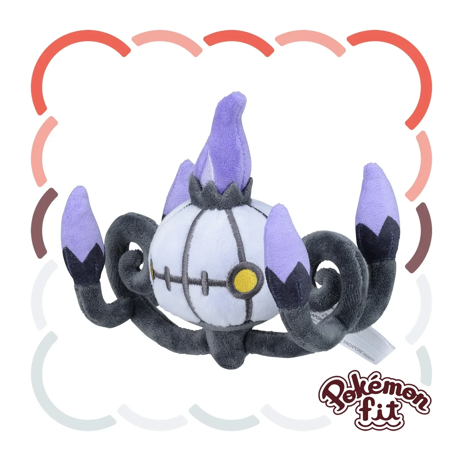 Pokemon Chandelure Plush Fit 609 Collectible Toy - Image 2