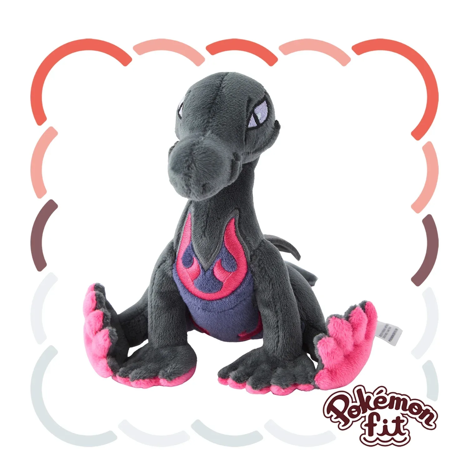 Pokemon Fit Salazzle Official Plush Toy Soft Texture Series - Image 2