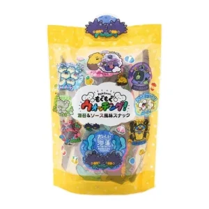 Pokemon Seaweed Sauce Snack with Collectible Clip Toy Candy