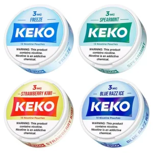 KEKO Nicotine Pouches - 6mg / Freeze