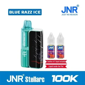 JNR Stellarc 100K Disposable Kit (5%, 100000 Puffs) - Blue Razz Ice