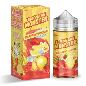 Strawberry Lemonade 100ml Vape Juice - Lemonade Monster - 3MG