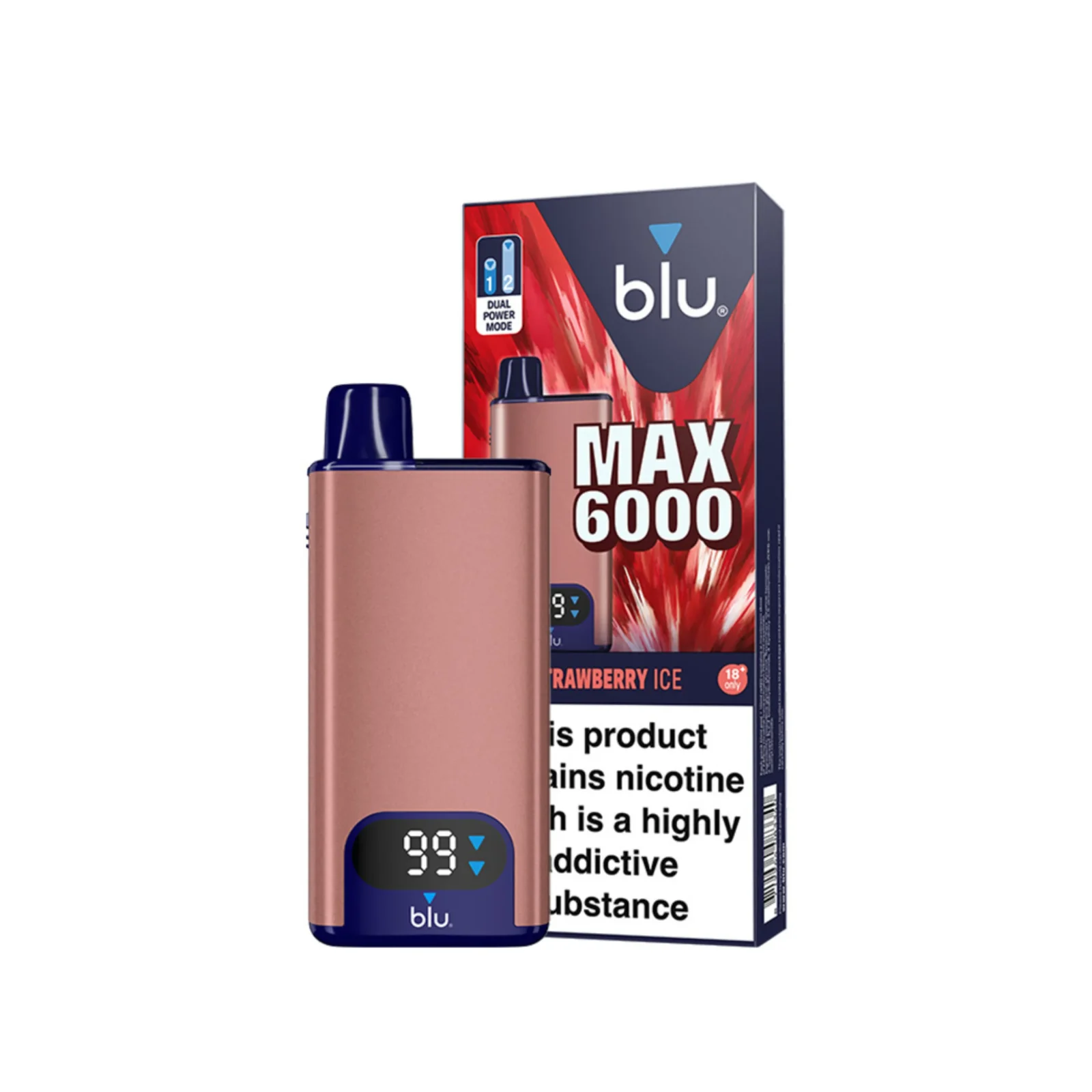 Blu Max 6000 Prefilled Pod Vape Kit - Image 2