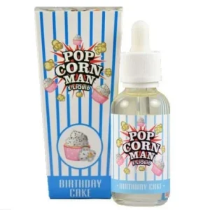Birthday Cake | Popcorn Man Liquids | 60ml | Chubby Bottle