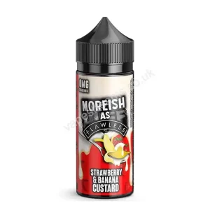 Strawberry & Banana Custard by Moreish as Flawless Short Fill