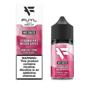 Dinner Lady FUYL Salts Strawberry Melon Apple 30ml - 25mg