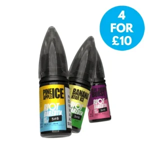 5mg Riot E-liquid BAR EDTN 10ml Nic Salts (50VG/50PG)