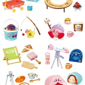 Re-Ment Kirby Starry Sky Camp Set of 8 Figures Japan Official Collection
