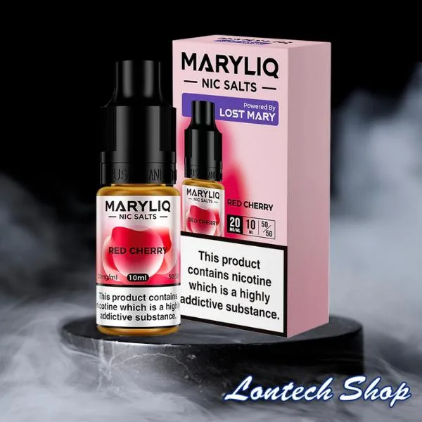 Red Cherry Nic Salt E-Liquid By Lost Mary Maryliq