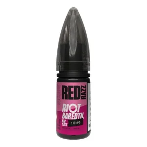 Red Razz Nic Salt E-Liquid by Riot Bar Edition