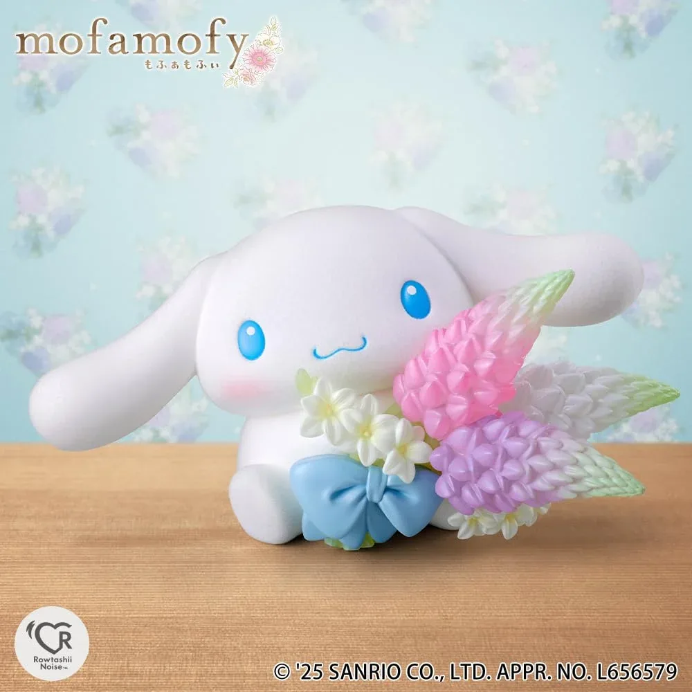 Rowtashii Noise Mofamofy Sanrio Cinnamoroll 65mm PVC ABS Nylon Figure - Image 2