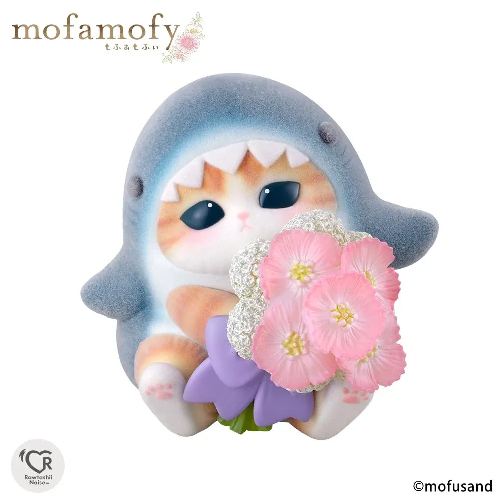 Rowtashii Noise Mofamofy Shark Nyan 90mm PVC ABS Nylon Pre-Painted Figure - Image 2