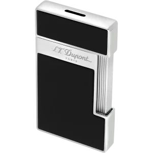 S.T. Dupont Slimmy Lighter – Black & Chrome