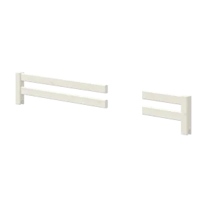 Safety Rail, Divided, White