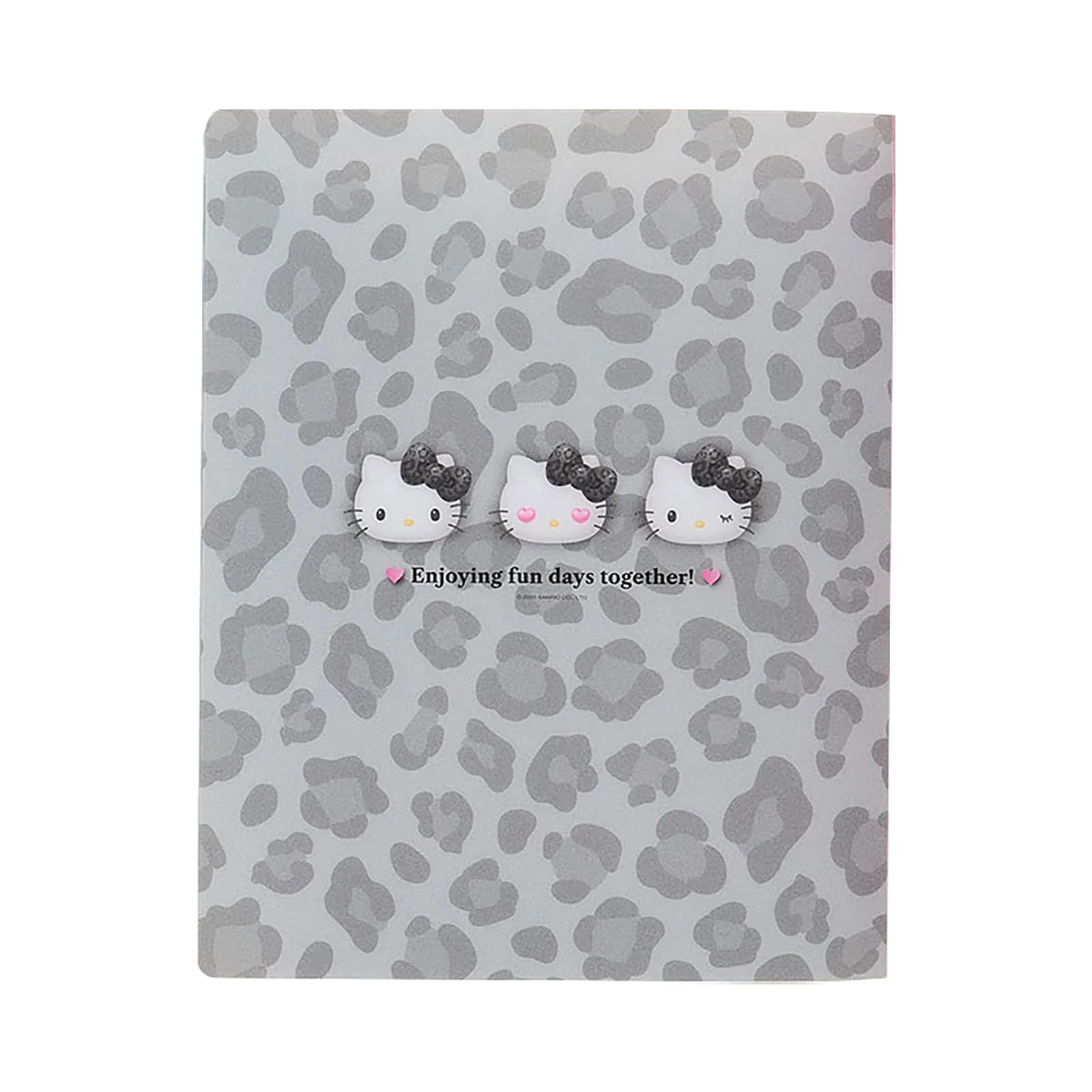 Sanrio Hello Kitty B5 Loose-Leaf Binder 26-Hole Monotone Animal Design - Image 2