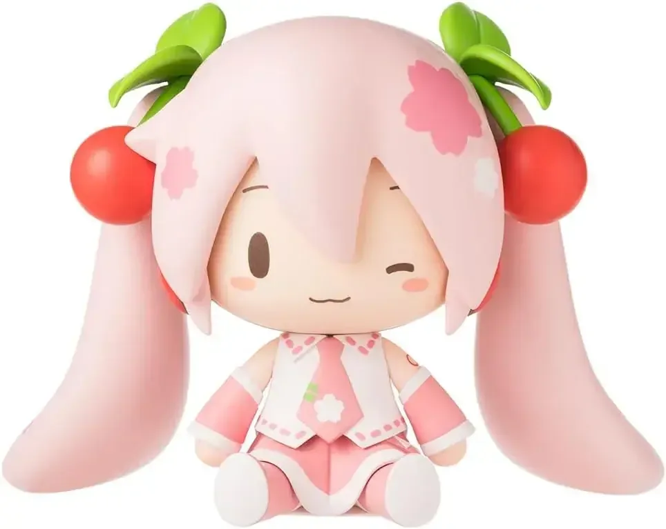 Sega Fave Hatsune Miku Sakura Fluffy Puchi Collectible Figure