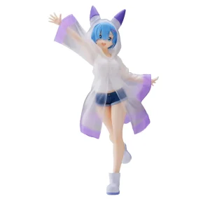 Sega Luminasta Re:Zero Figure Rem The Day After Rain Collectible 8 High