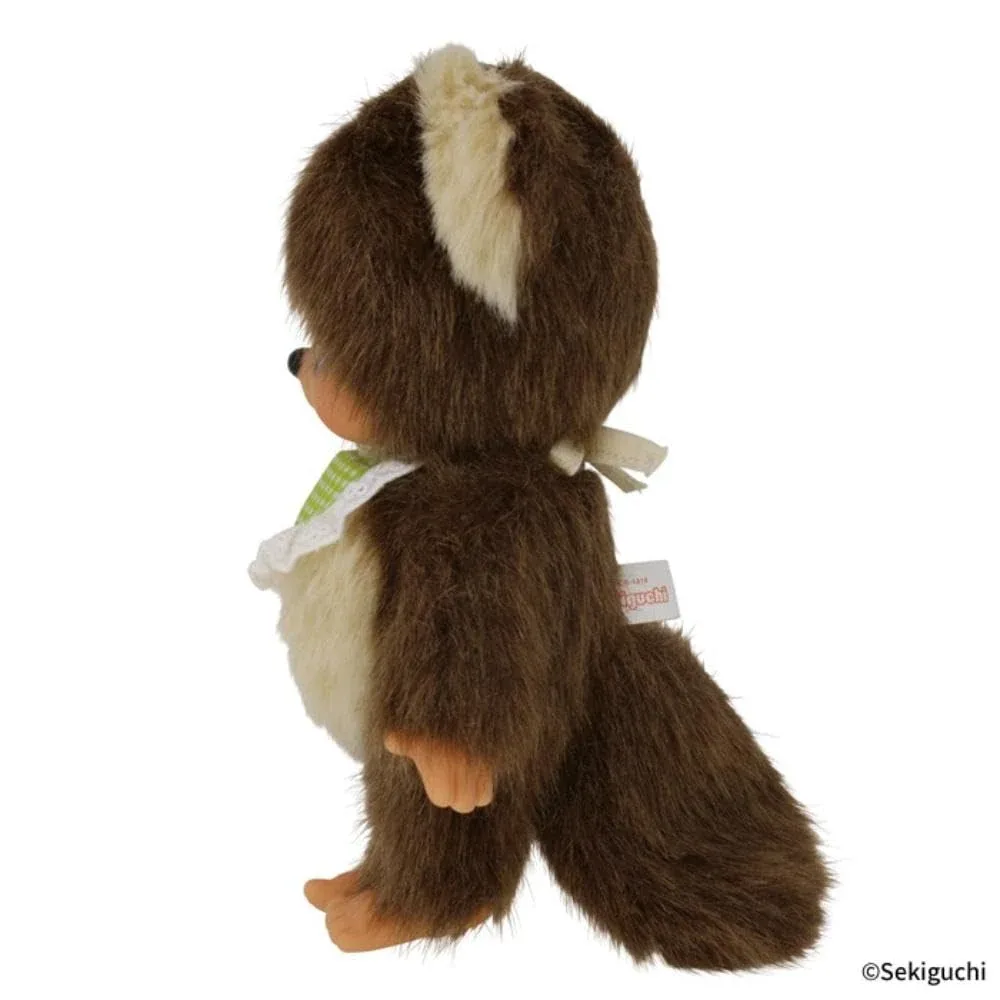 Sekiguchi Monchhichi Friends Tanutanu Plush Toy Small H18cm W13cm D8cm - Image 2