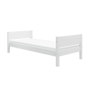 Single Bed, 90x200 cm, White