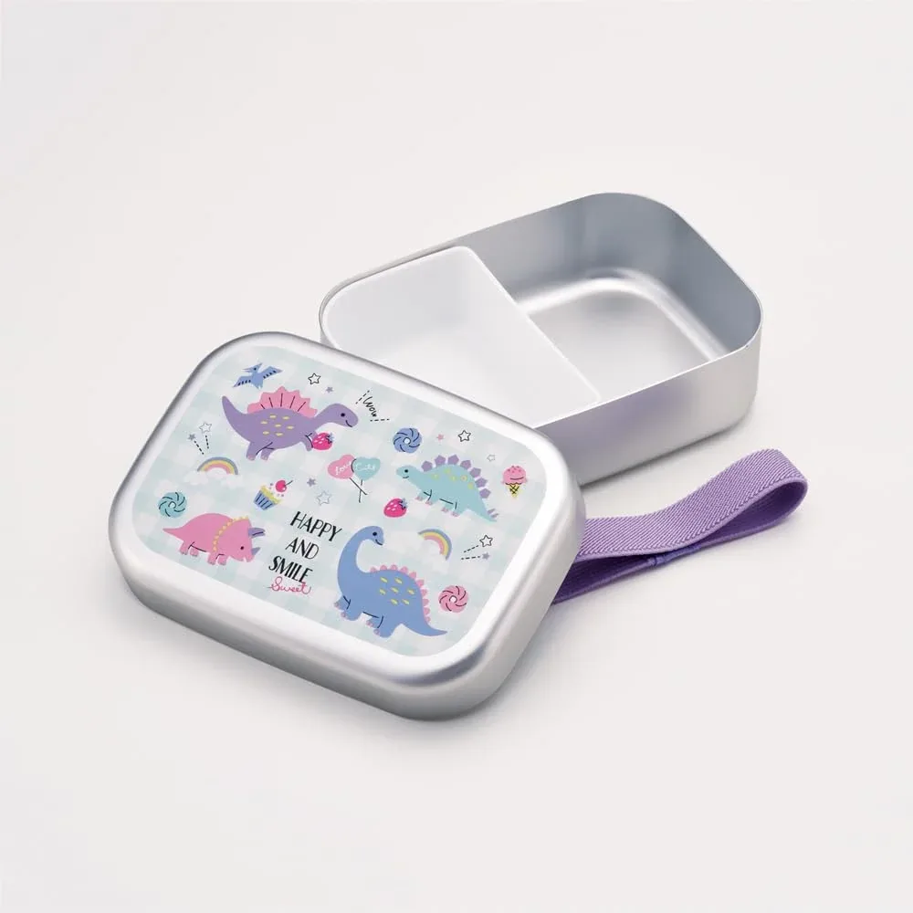 Skater Bento Box 370ml Aluminum Warm Storage for Kids - Image 2