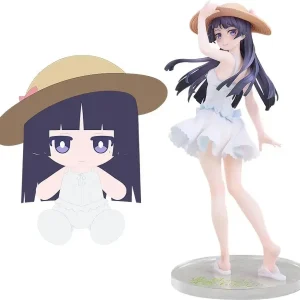 Solarain Black Cat 1/6 Scale Anime Figure - Summer White Dress