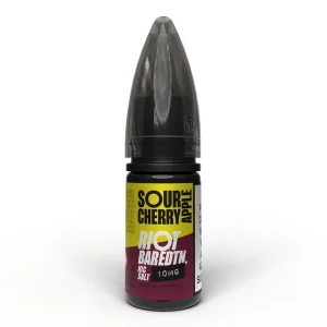 Sour Cherry Apple Nic Salt E-Liquid by Riot Bar Edition