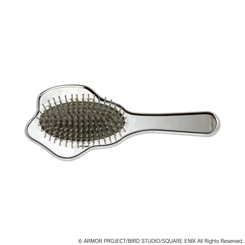Square Enix Smile Slime Cosmetics Stray Metal Hairbrush for Beauty Care - Image 2
