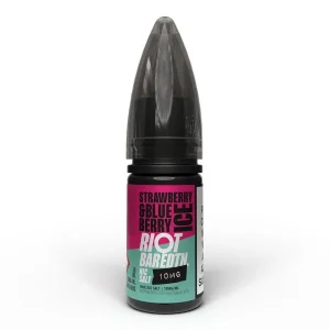 Strawberry Blueberry Ice Nic Salt E-Liquid by Riot Bar Edition