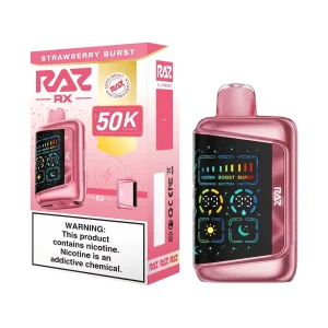 Strawberry Burst - RAZ RX 50K Disposable Vape