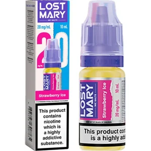 Strawberry ice Lost Mary Nic Salts e-liquid 10ml