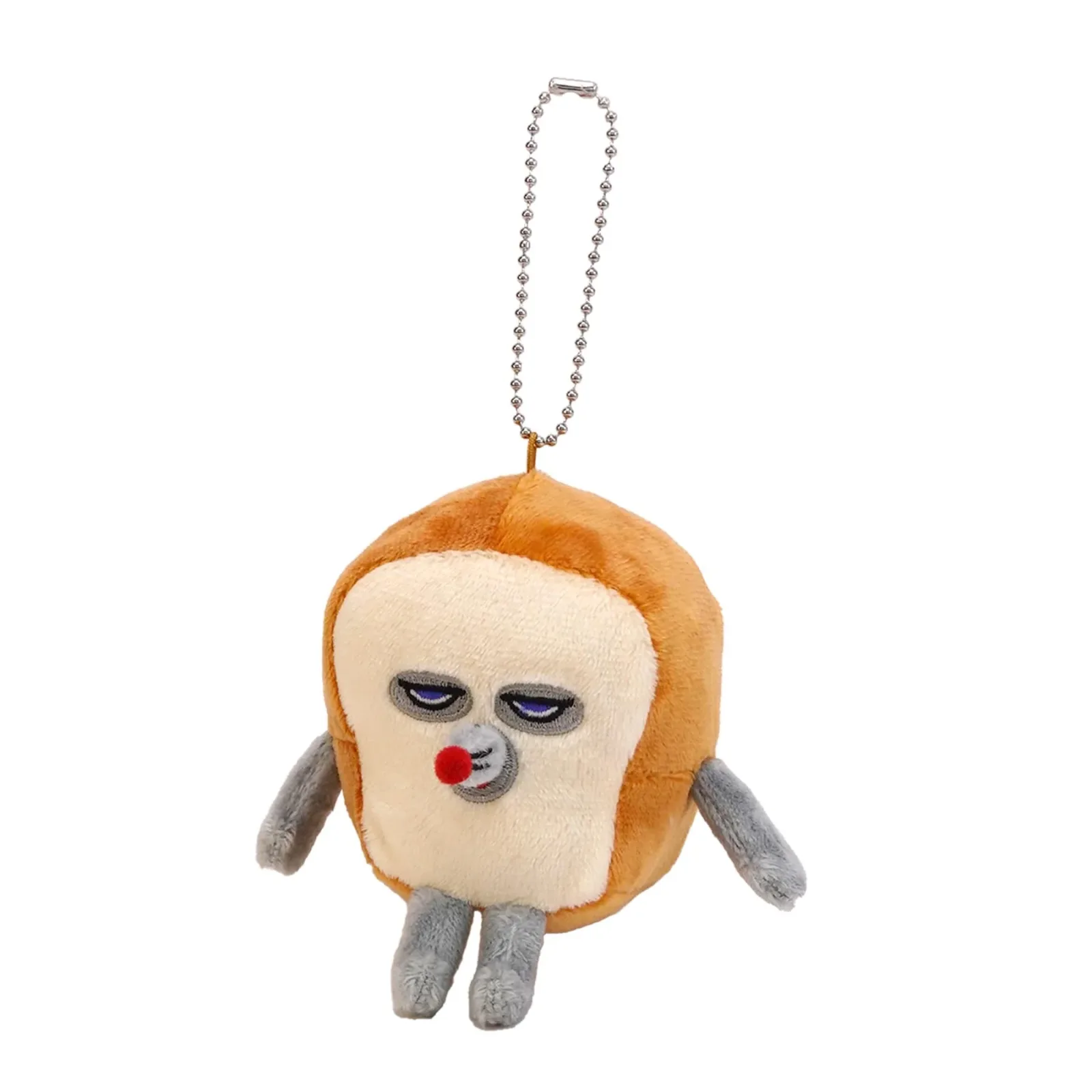 Sun Arrow Bread Thief Mascot Plush Toy K-9485 13cm Fun Gift Idea