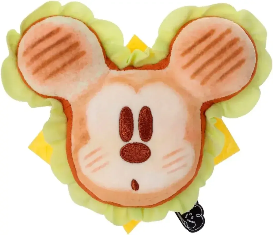 Takara Tomy Arts Disney Mickey Mouse Sandwich Plush Figure S