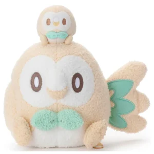 Takara Tomy Pokemon Pokepeace Rowlet Mini Plush Doll Japan Official Plush