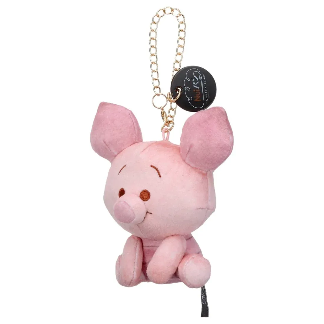 Takaratomy Arts Disney Piglet Plush 12cm Nui Pan Chain Strap Mascot Toy - Image 2
