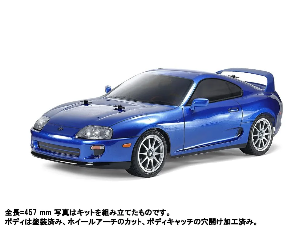 Tamiya 1/10 RC Car: Toyota Supra JZA80 BT-01 Chassis - Model 58733 - Image 2