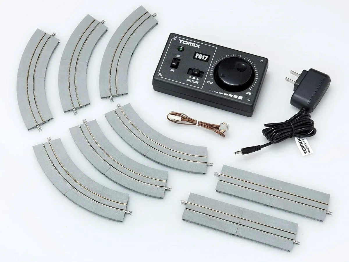 Tomytec Tomix N Gauge Wide Tram 90099 Model Railway Set Gray