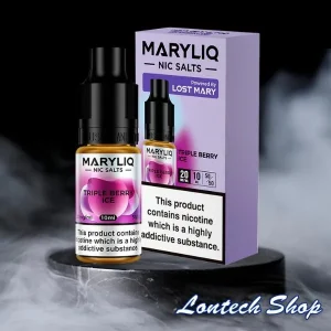 Triple Berry Ice Nic Salt E-Liquid By Lost Mary Maryliq