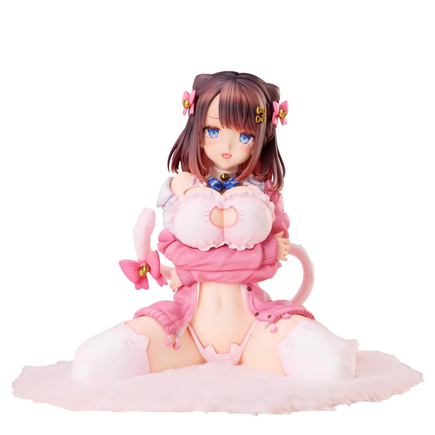 Union Creative Katto Ribbon Hairpin Chan Nekorindou Figure Japan