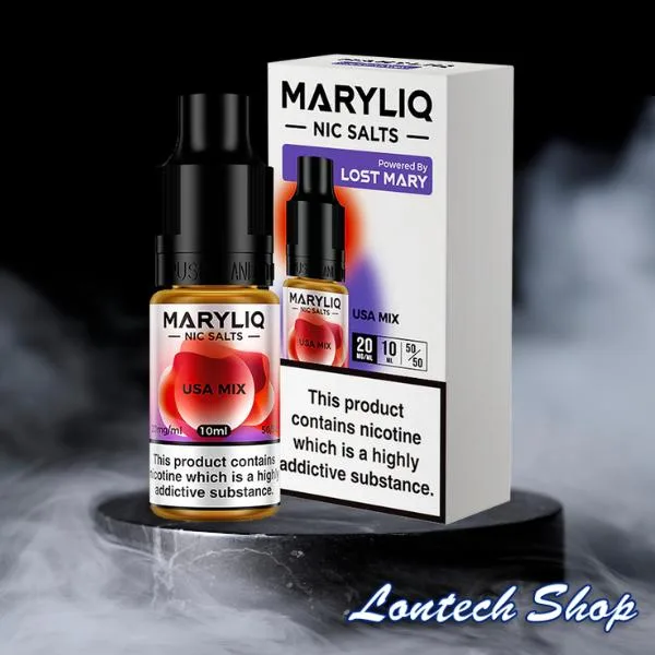 USA Mix Nic Salt E-Liquid By Lost Mary Maryliq