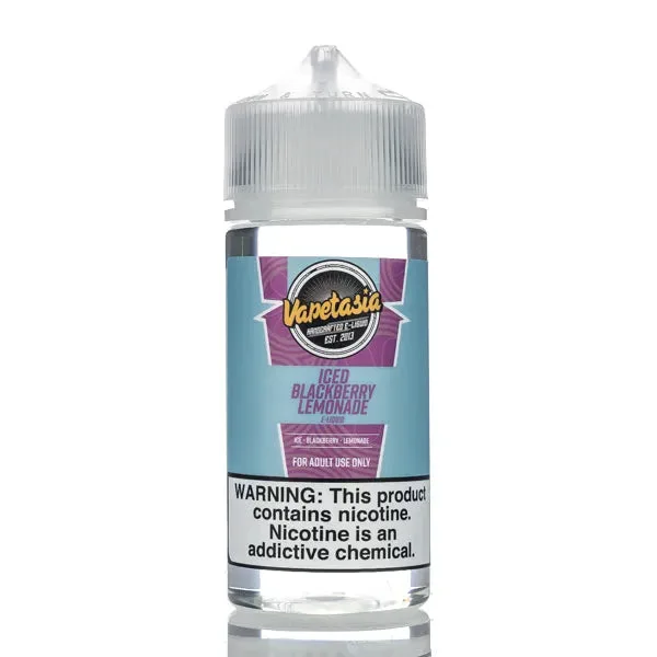 Vapetasia – ICED Blackberry Lemonade – 100ml - Image 2