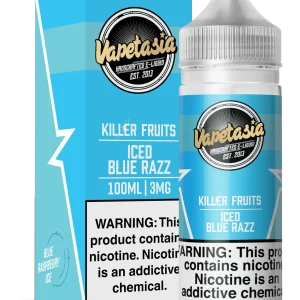 Vapetasia – Killer Fruits ICED Blue Razz – 100ML E-Liquid
