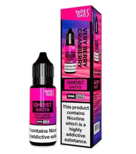Very Berry Cranberry Ghost Nic Salts Vape Bars
