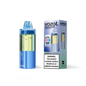 Vozol Mega 50K Disposable Pod (Requires Kit for Use) - Blue Razz Ice