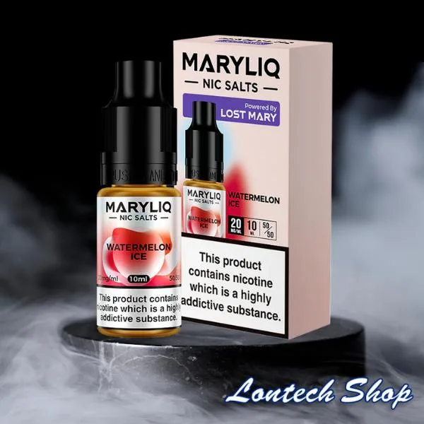 Watermelon Ice Nic Salt E-Liquid By Lost Mary Maryliq