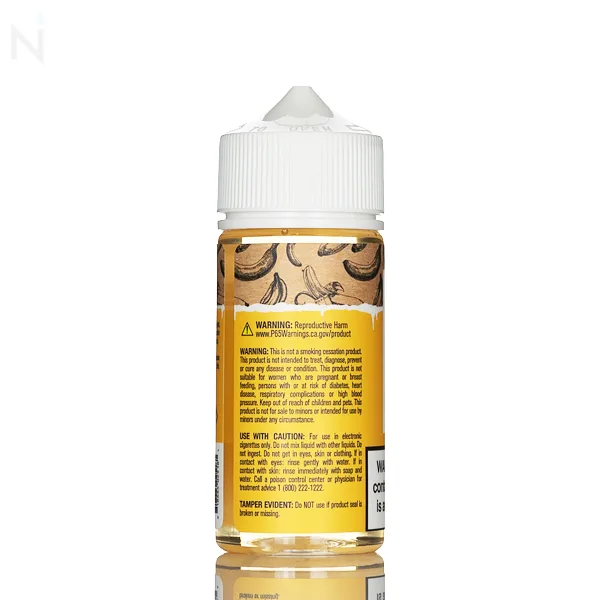 Yogi Delights E-Liquid – Banana Ice – 100mL - Image 2